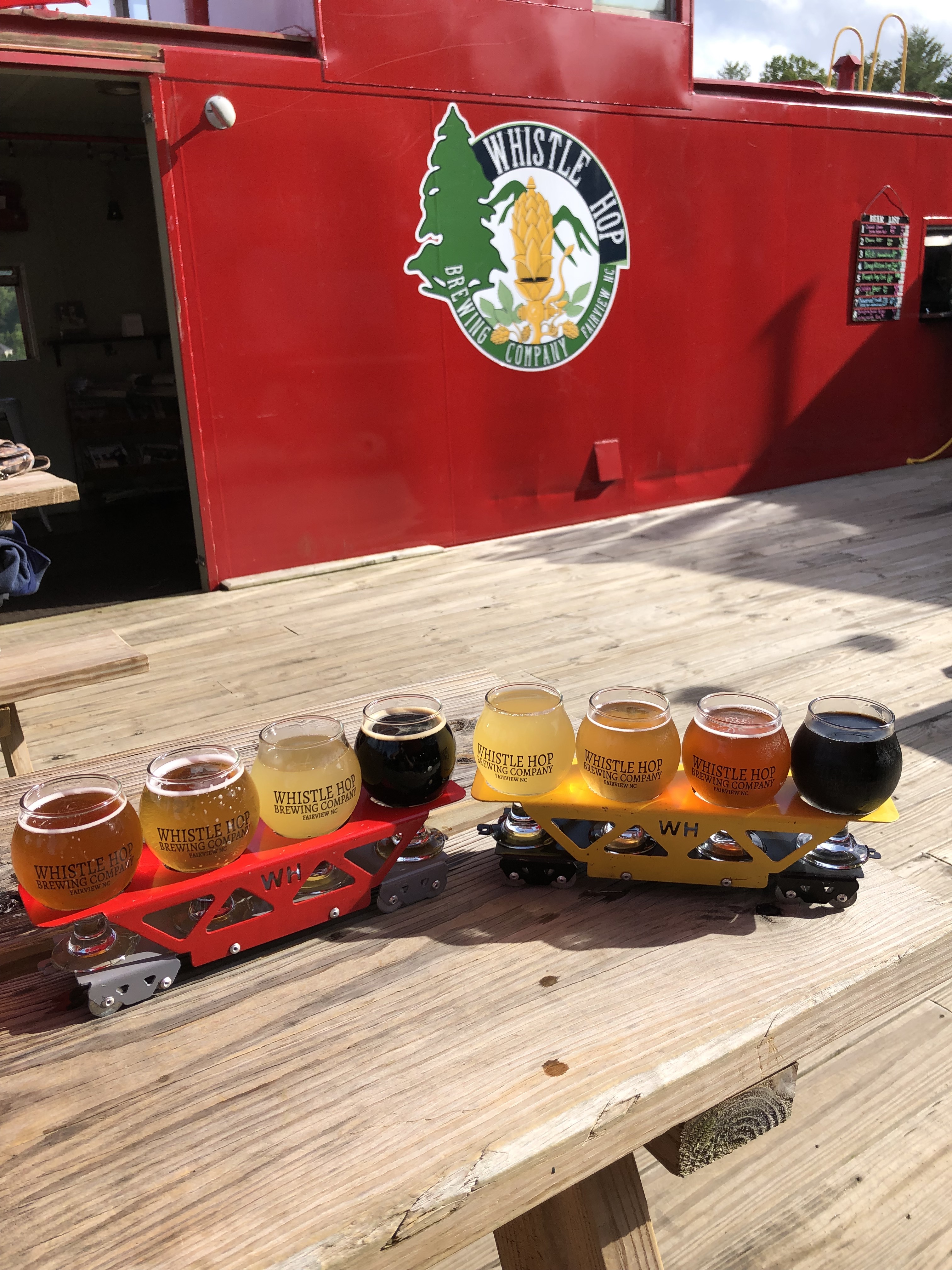 Whistle Hop Brewing Company in Fairview, NC just outside of Asheville